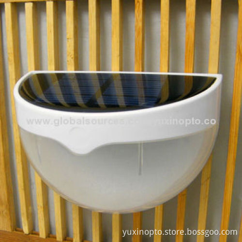 Sound and light sensor LED solar garden light